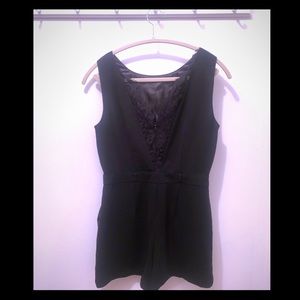 Little black romper